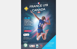 Match amical u19 féminin FRANCE/CANADA