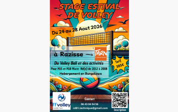 CAMP ESTIVAL VOLLEY BALL 2026 RAZISSE